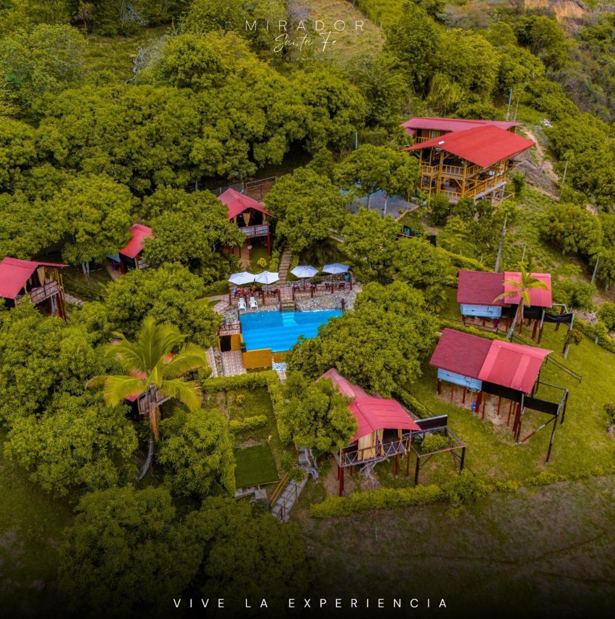 Glamping Mirador Santa Fe-Sopetran Sopetrán Exterior foto